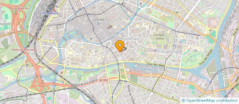 localisation de l'entreprise ASSOC LUCIGRAPHIE à STRASBOURG