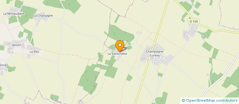 localisation de l'entreprise ASSOC LUCQUIAUD YVES ET OLI à SAVIGNE