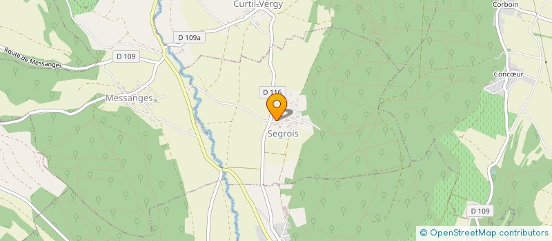 localisation de l'entreprise ASSOC LUMIERE ET VIE  BROCHON