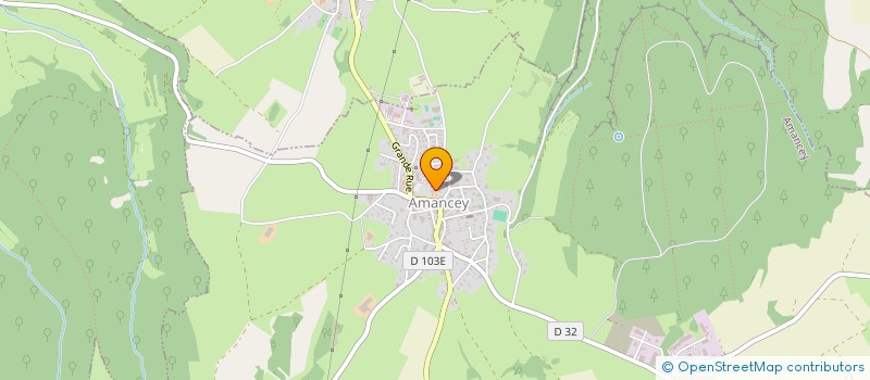 localisation de l'entreprise ASSOC MAISON D'ACCUEIL LES CHENEVIERES à AMANCEY
