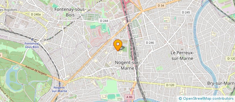 localisation de l'entreprise ASSOC MAISON DE RETRAITE AFRICA à NOGENT-SUR-MARNE