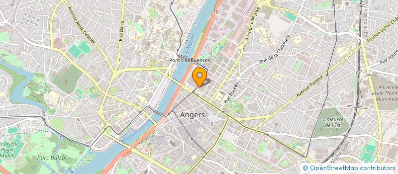 localisation de l'entreprise ASSOC MAISON DES ETUDIANTS D'ANGERS à ANGERS