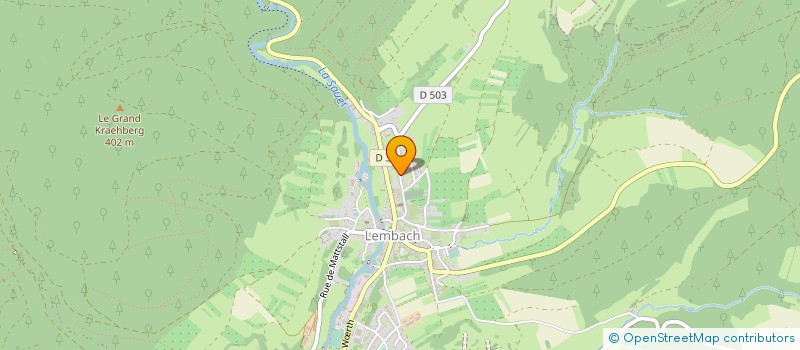localisation de l'entreprise ASSOC MAISON ENFANTS ALPHONSE OBERLE à CLIMBACH