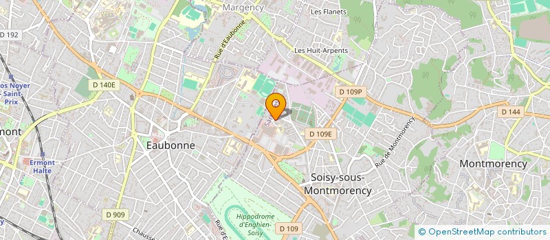 localisation de l'entreprise ASSOC MAISON QUART ACTIV ECON à SOISY SS MONTMORENCY
