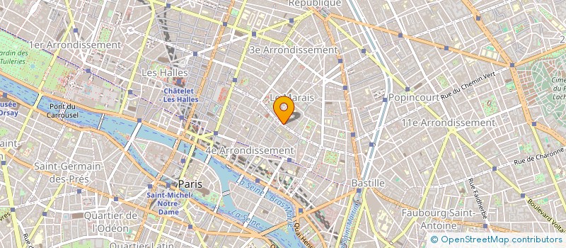 localisation de l'entreprise ASSOC MANDRAGORE CIE MEME BANJO à PARIS