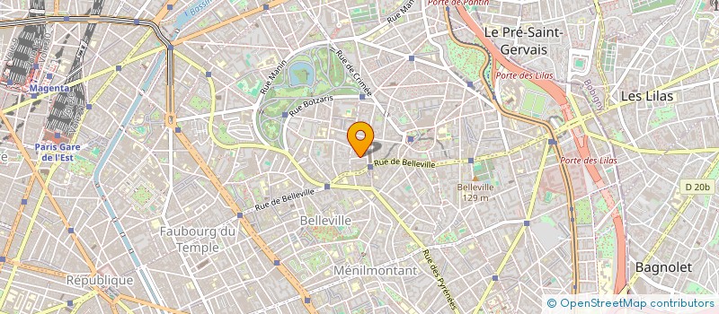 localisation de l'entreprise ASSOC MARIE JAELL  PARIS