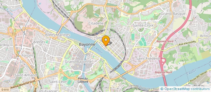 localisation de l'entreprise ASSOC MARIE SEDIEY à BAYONNE