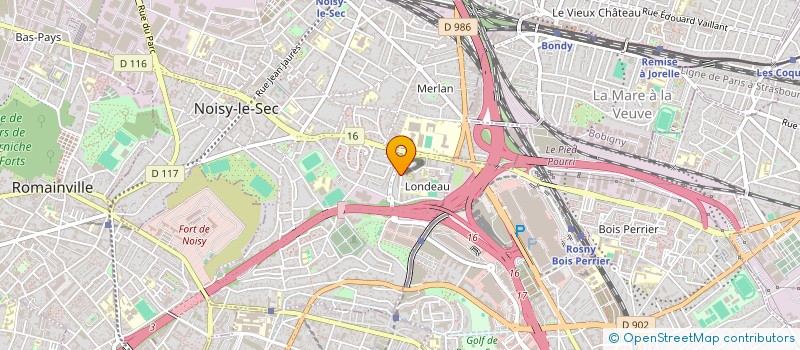 localisation de l'entreprise ASSOC MEC ASSISTANCE à NOISY-LE-SEC