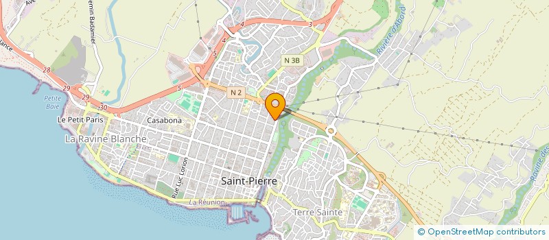localisation de l'entreprise ASSOC MEDIATION FAMILIALE EN ACTION à SAINT-PIERRE