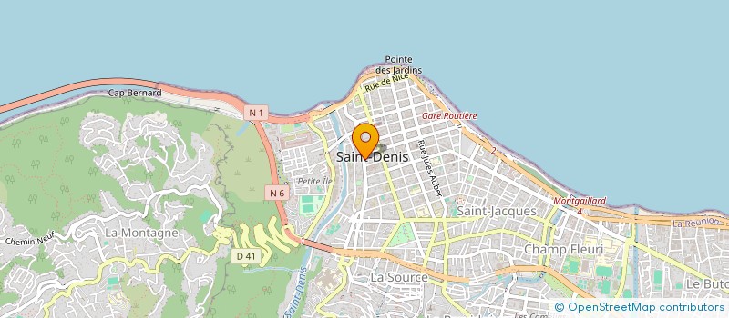 localisation de l'entreprise ASSOC MERCURE RES ENTRAI MEIL COMMUNICAT à SAINT-DENIS