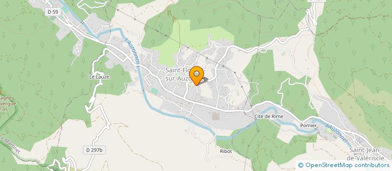 localisation de l'entreprise ASSOC MERIDIONALE DE GENEALOGIE à SAINT-FLORENT-SUR-AUZONNET
