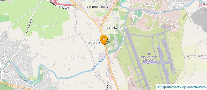 localisation de l'entreprise ASSOC MESS PERSONNEL CENTRE DETENTION à SALON-DE-PROVENCE