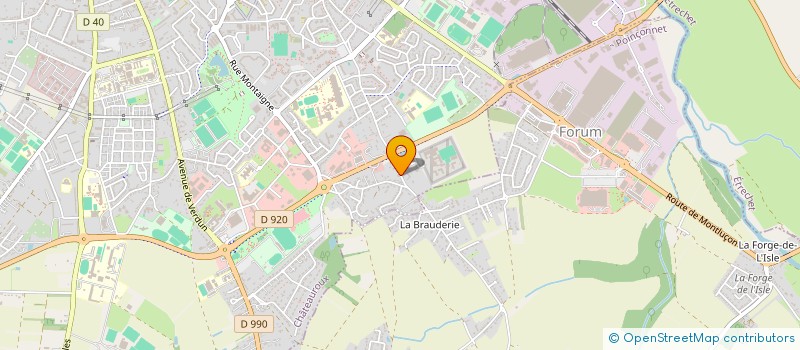 localisation de l'entreprise ASSOC MESS PERSONNEL CTRE PENITENTIAIRE à CHATEAUROUX