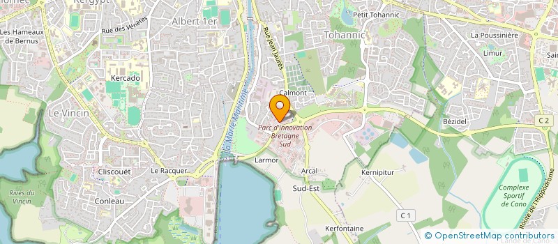 localisation de l'entreprise ASSOC METEOROLOGIQUE DU MORBIHAN à VANNES