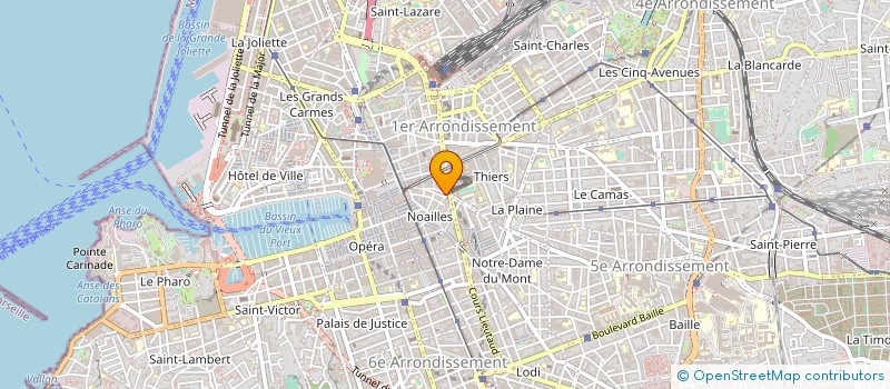 localisation de l'entreprise ASSOC MIDI FO PUBLICATIONS à MARSEILLE