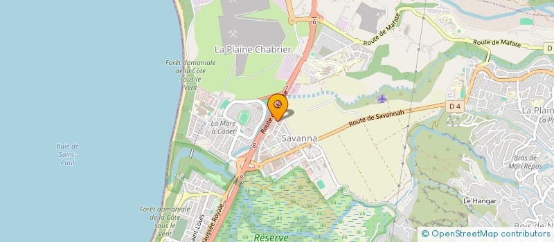 localisation de l'entreprise ASSOC MISSION INTERCOMMUNALE DE L'OUEST à SAINT-PAUL