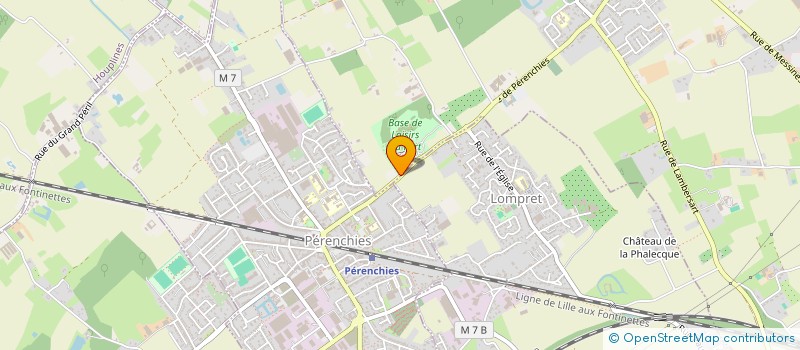localisation de l'entreprise ASSOC MODELISME PERENCHIES ET ENVIRONS à VERLINGHEM