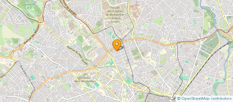 localisation de l'entreprise ASSOC MONTP RECHERC EN PSYCHODRAME à MONTPELLIER