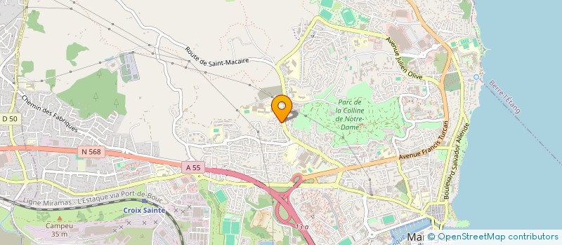 localisation de l'entreprise ASSOC MOSAIQUE à MARTIGUES