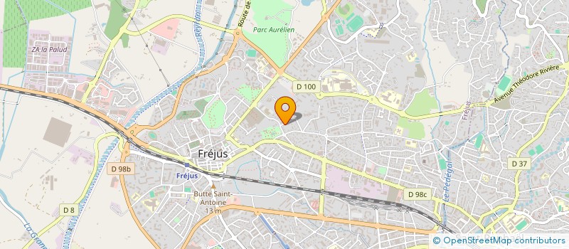 localisation de l'entreprise ASSOC MUNICI FREJUSSIEN EDUCATION JEUNES à FREJUS