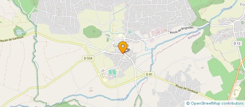 localisation de l'entreprise ASSOC N D BON SECOURS ORPHELIN  GAREOULT