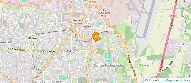 localisation de l'entreprise ASSOC NATIONAL DEVELOP ASSURANCE COLLECT à TOURS