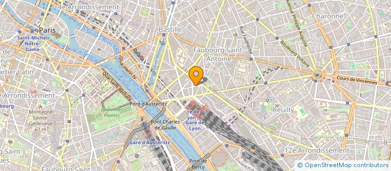 localisation de l'entreprise ASSOC NATIONAL LES COPAINS DE BEBERT à PARIS