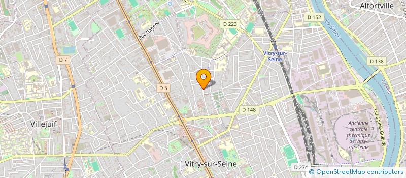 localisation de l'entreprise ASSOC NATIONALE COORDINAT PETITE ENFANCE à VITRY-SUR-SEINE