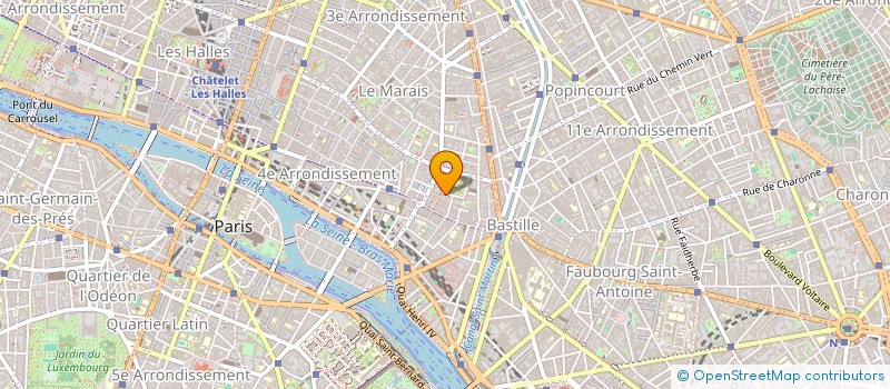 localisation de l'entreprise ASSOC NEGOC FOURNISSAN VINS  PARIS