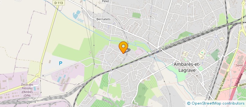 localisation de l'entreprise ASSOC NEURONE TONIC à AMBARES-ET-LAGRAVE