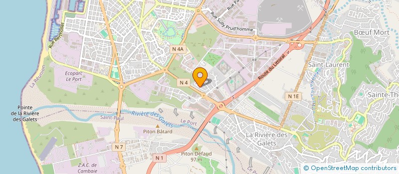 localisation de l'entreprise ASSOC OMNISPORTS DU PORT à LE PORT