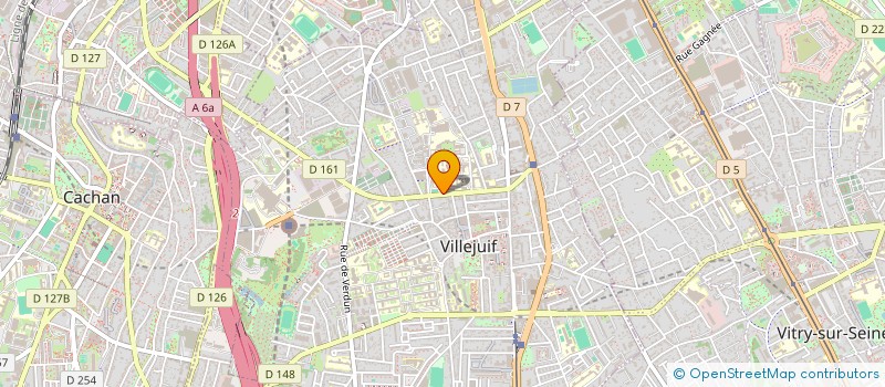 localisation de l'entreprise ASSOC ORGANISAT CONCERTAT NATIONA CANCER à VILLEJUIF