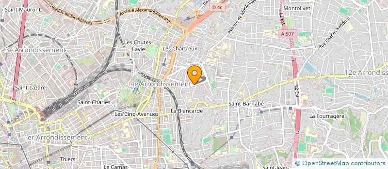 localisation de l'entreprise ASSOC ORIA MULTI ACCUEIL CRECHE ALTE GAR à MARSEILLE