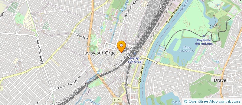 localisation de l'entreprise ASSOC PAREN ELEVE LYCEE MARCE PAGNOL à JUVISY-SUR-ORGE