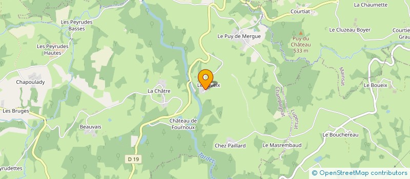 localisation de l'entreprise ASSOC PARENT ELEVE CHAMPAGNAT ST DOMET à CHAMPAGNAT