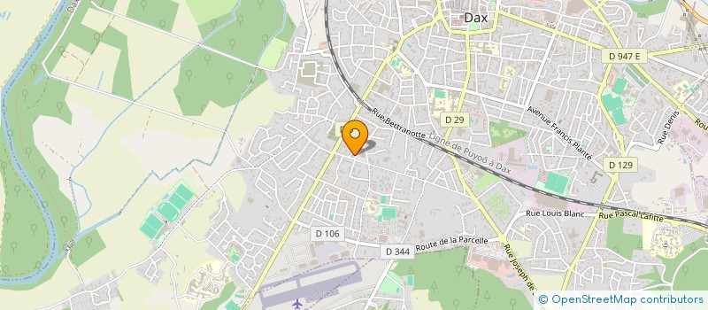 localisation de l'entreprise ASSOC PARENT ELEVE ECOLE BERRE à DAX