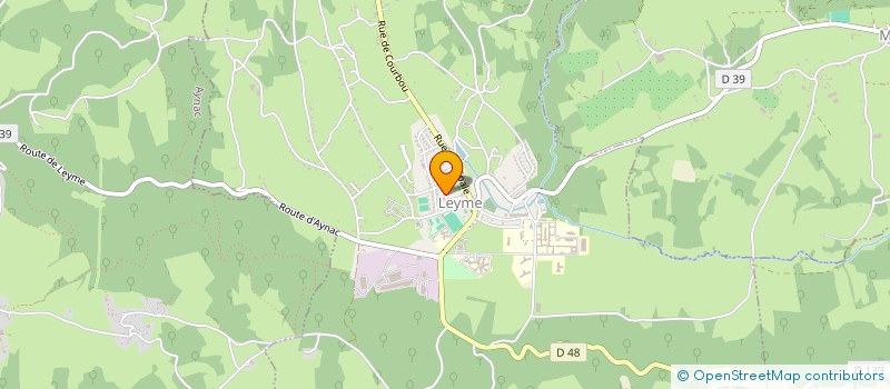 localisation de l'entreprise ASSOC PARENT ELEVE ECOLE PUBLIQUE LEYME  LEYME