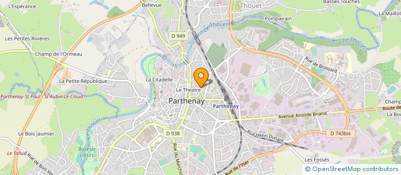 localisation de l'entreprise ASSOC PARENTS D ELEVES à SAURAIS