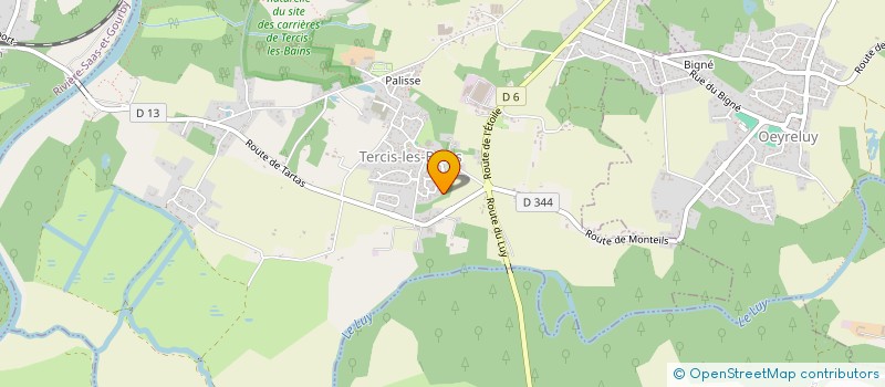 localisation de l'entreprise ASSOC PARENTS D ELEVES à CLERMONT