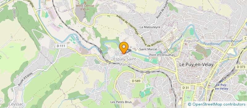 localisation de l'entreprise ASSOC PARENTS D'ELEVES ECOLE ST JOSEPH à ESPALY-SAINT-MARCEL