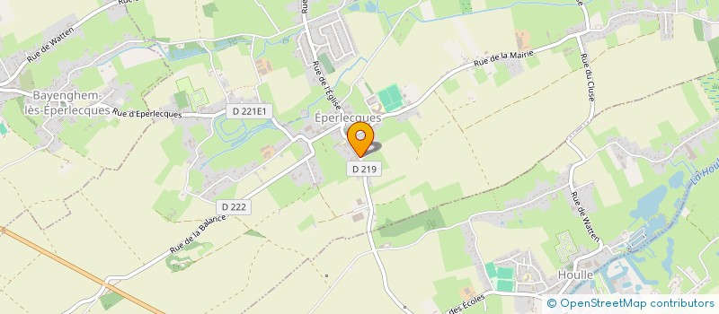 localisation de l'entreprise ASSOC PARENTS D ELEVES LIBRES  EPERLECQUES