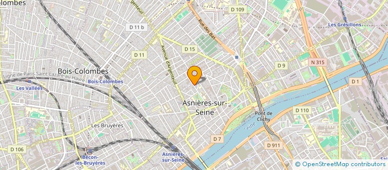 localisation de l'entreprise ASSOC PARENTS D'ENFANTS PROBL CROISSANCE à ASNIERES-SUR-SEINE