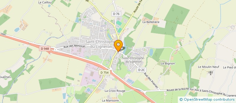 localisation de l'entreprise ASSOC PARENTS ELEV REGROUP PEDAG INTERC ECOLPRIV MIXT PALLUAO ET CHAPELLE PAL  LA CHAPELLE-PALLUAU