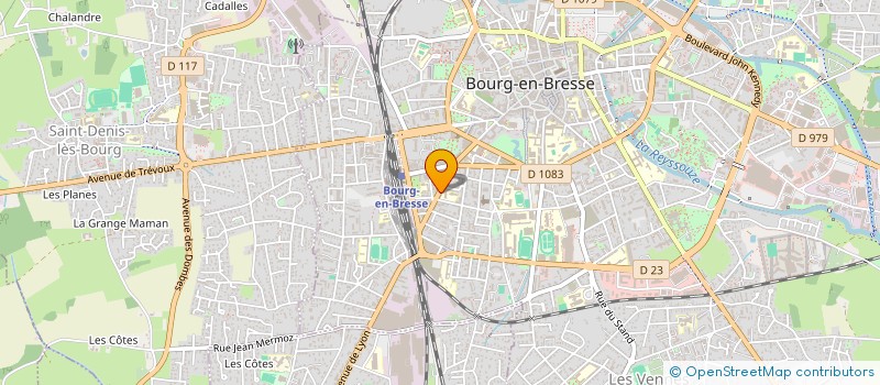 localisation de l'entreprise ASSOC PARENTS ELEVES A P E L à BOURG-EN-BRESSE