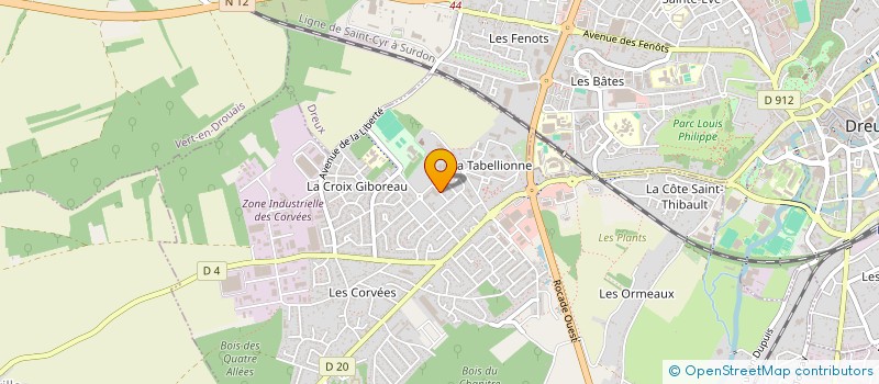 localisation de l'entreprise ASSOC PARENTS ELEVES GERARD PHILIPPE à VERNOUILLET