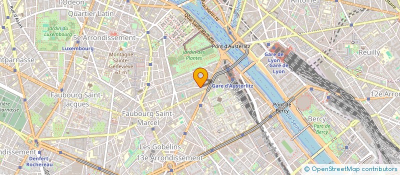 localisation de l'entreprise ASSOC PARIS JARDIN DES PLANTES  PARIS