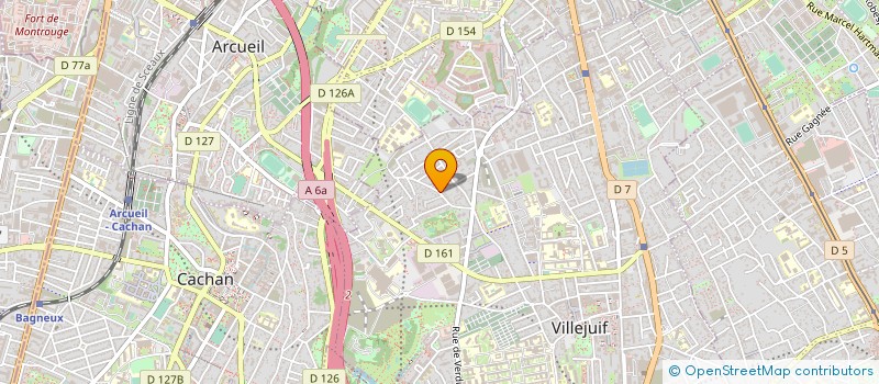 localisation de l'entreprise ASSOC PARISIENNE RECHERCHE SPELEOLOGIQUE à VILLEJUIF