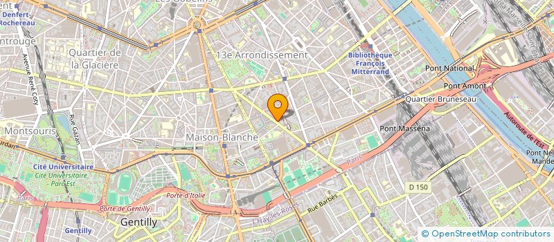 localisation de l'entreprise ASSOC PARIT NAT DEVELOP POLITI CONTRACTU  PARIS