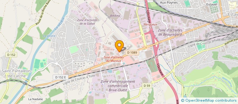 localisation de l'entreprise ASSOC PATRIMOINE AERIEN ARMEE DE L AIR à BRIVE-LA-GAILLARDE