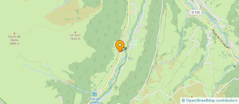 localisation de l'entreprise ASSOC PATRONAGE ARLAC-SOLFERINO  CAMPAN